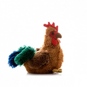 Игрушка мягкая - Петушок пестрый, 20 см. (Aurora, 10-319)